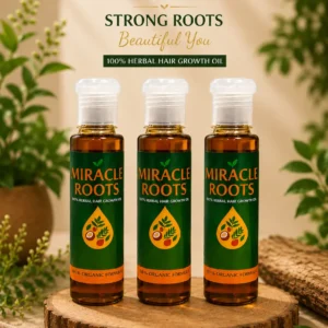 miracle roots herbal hair growth oil – family pack